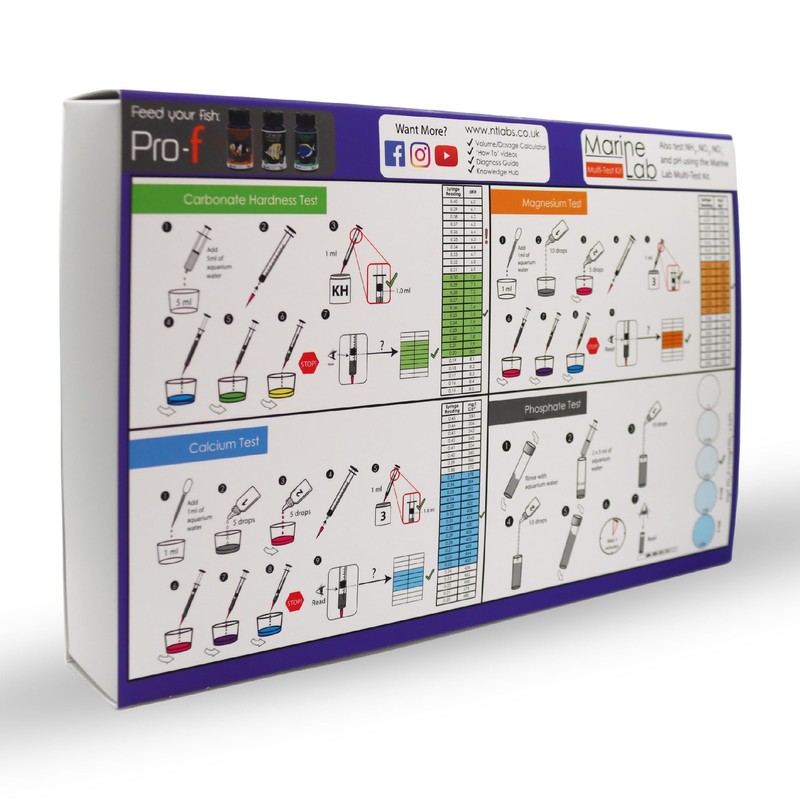NT Labs Marine Lab Reef Multi-Test Kit - marine water