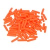 uxcell 100pcs Rubber End Caps 2mm ID Vinyl Round Tube