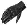 Komine 2025 Model Motorcycle 06-862 GK-862 Protective Leather Gloves, Black,