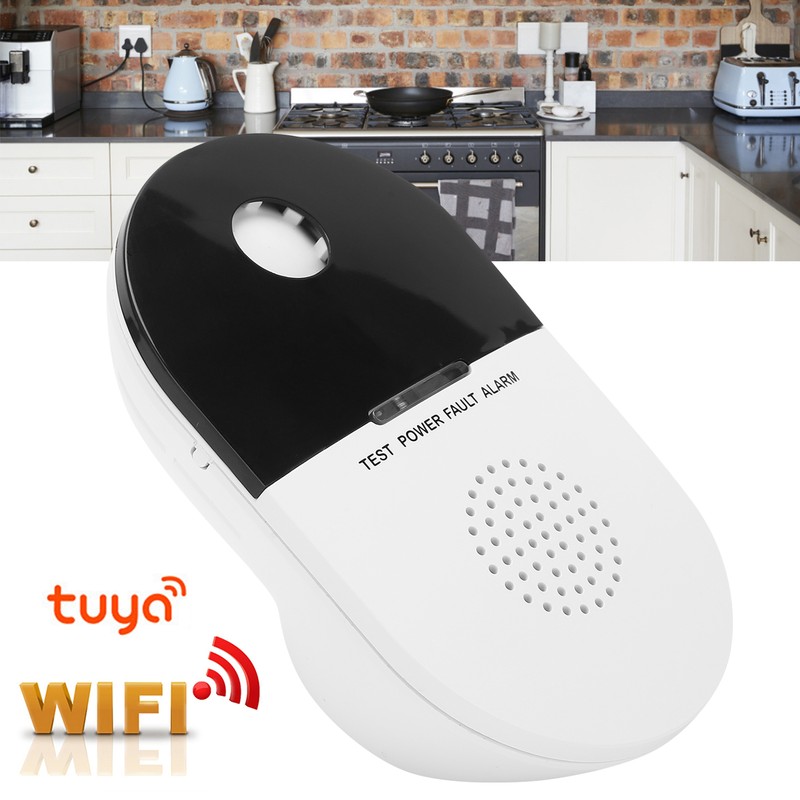 Gas Detector WIFI WallMounted Leakage Sniffer APP Remote for TUYA