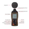 Portable Decibel Meter - 30-130dB High Accuracy Sound Level Meter,