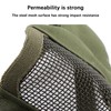 V10 Half Face Steel Mesh Breathable Protective Face Guard Competition
