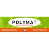 Polymat Heavy Duty 12ft x 45in Black S60 CARPET+4 CAN