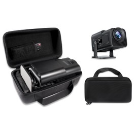 CaseSack Case for Mini projector compatible with X3, XunaPad Projector, Alwtniet, travel organizer for mini projector, remote controller, charge cord and HDMI cord