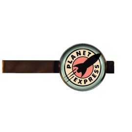 Chaoticfashion Planet Express tie Clip Jewelry Futurama Gift Charm