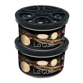 Flava Flava Couture Car Air Freshener Tin - La Guilt (Pack of 2) - Strong, Odour Eliminating Designer Perfume Inspired Car Accessories ?C Premium Scented Air Freshener for Men or Women - Lasts 60 Days