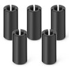 MEIGGTOOL 5PCS 1/2" to 1/4" Router Collett Adapter Bit Shank