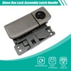 XQSMWF Gray Glove Box Lock Assembly Latch Handle Compatible with