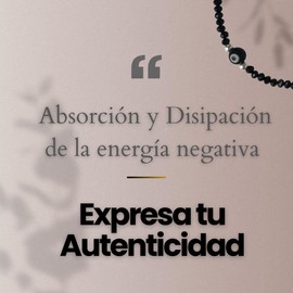 Pulsera Ojo Turco. Ajustable, plata 925 y cristales negros. Ojo protector al centro (NEGRO). Pulseras mujer o pulseras hombre. Joyería. Regalos para Mujer o Regalos para Hombre, de Cumpleaños, Día de San Valentín, Aniversario, Navidad y para Cualquier Oc