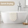 SelfSuite Rubber Bathtub Mat Shower Mat Non-Slip, 39x16 Inch, Bath