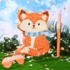 Fox Pinata Autumn Fall Pinata Thanksgiving Party Pinata with a