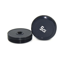 RunzeFeng Golf Putter Weights 2pcs 5g/10g/15g/20g/25g/30g/35g/40g Replace for 24 Model AI Odyssey Putters (Black 2pcs 15g)