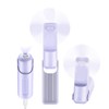 xigmer Portable Mini Handheld Fan,3 IN 1 Personal Travel Foldable