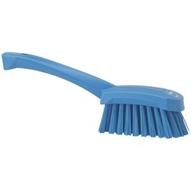 Vikan 41923 Brush,Washing,Stiff,10",PP/PBT,Blue