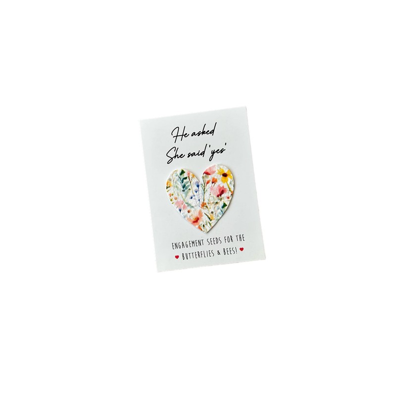 Engagement seeds | Gift for an engagement | Wildflower seeds
