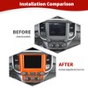 RT-TCZ for RAM Orange Dash Trim AC Control Panel Cover
