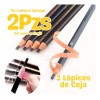 2 Lápiz Para Diseño Y Delineado De Cejas Microblading 2pz