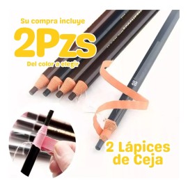 2 Lápiz Para Diseño Y Delineado De Cejas Microblading 2pz F