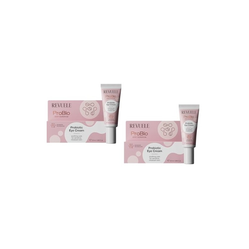 REVUELE PROBIO SKIN BALANCE PROBIOTIC EYE CREAM 2er Pack. 2x25ml