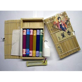 Aromatherapy/Incense Gift Set with Burner Holder; (6 Variety Oriental Incense Gift Set)