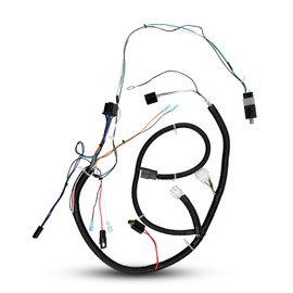 Replace 532401098 Dash Wiring Harness Fit for Husqvarna Craftsman Poulan Jonsered AYP Sears Electrolux McCulloch Yazooks Weed Eater, Lawn Mower Rear Battery Wire Harness