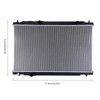Hiolpen Engine Coolant Radiator Assembly Compatible for 2020-2022 for Honda
