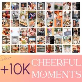 Saludi Colored Coupe Glasses, 10oz (Set of 6) Stemmed Multi-Color Glass - Great for All Cocktail Types and Occasions - Luxury, Durable, Hand-Blown