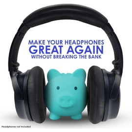 AHG Premium QC45 Replacement Ear Pads Cushions Compatible with Bose QuietComfort 45/Bose QC45 Noise Cancelling Headphones Premium Protein Leather Extra Thick High-Density Foam & Durable Midnight Blue