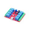 LIVISN 8-Channel 24V 10A USB Control Switch Relay Module No