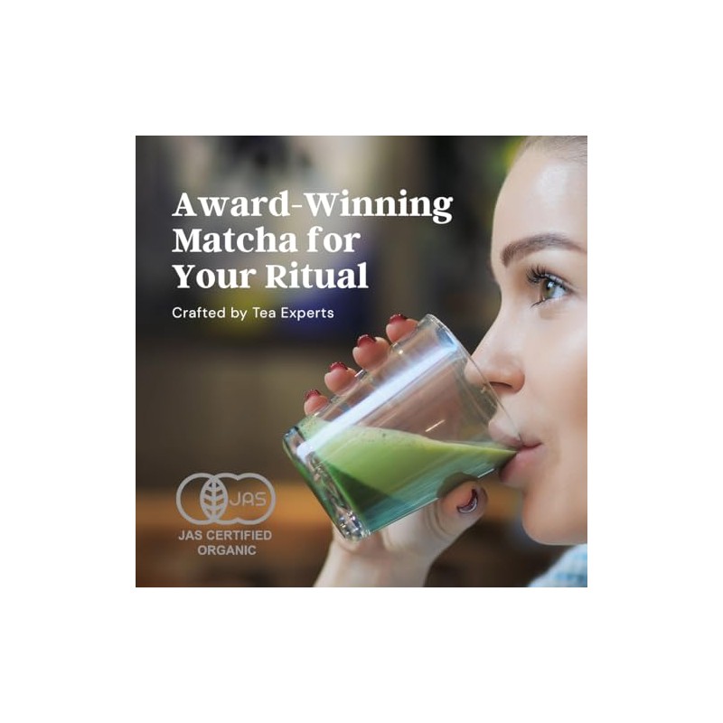 Premium Ceremonial Grade Organic Matcha Green Tea Powder - 30g
