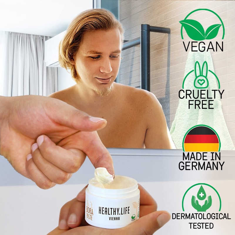 HEALTHY LIFE VIENNA Bora Paste Vegan Hair Paste Styling Products