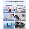 Ticktime Pomodoro Timer, Productivity Timer Cube, 5/15/25/30/45/60 Min Presets, Custom