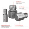 25pcs Screw Extractor Set, Multi-Spline Extractor Set Easy Out Bolt