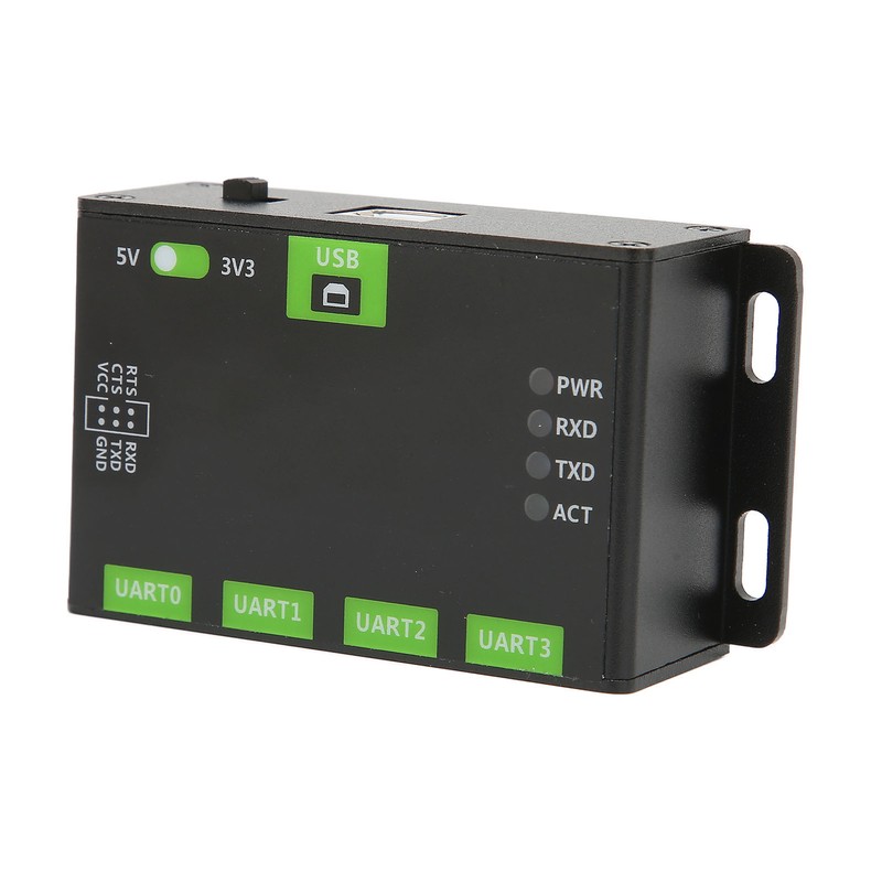 USB to UART Adapter Aluminum Alloy Shell USB TO 4CH