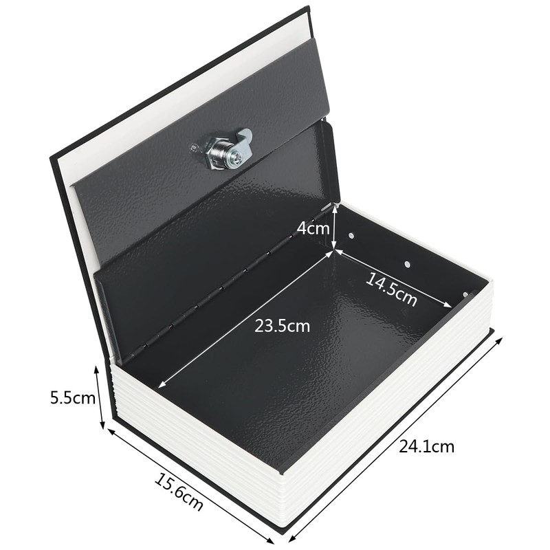Jssmst Dictionary-type Safe Hidden Book Safe 9.4 x 6.3 x