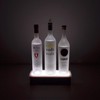 Low Profile Single Step LED Lighted Display Shelf 12"