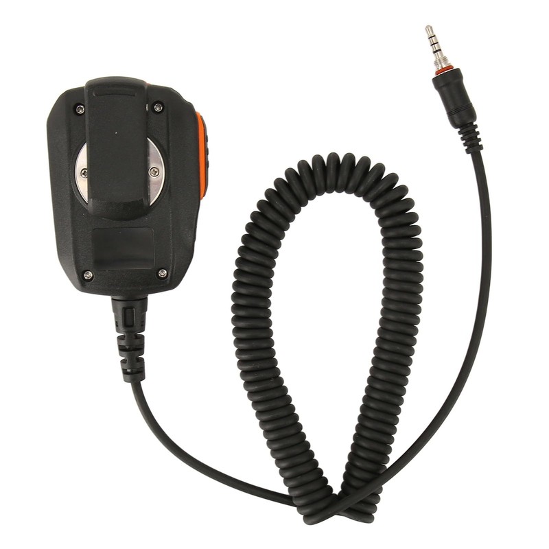 Walkie Talkie Speaker Microphone, 3.5 mm Headphone Jack, Two-Way Wireless
