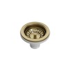 BOCCHI 2330 0001 BG Fireclay Brushed Gold Kitchen Sink Strainer