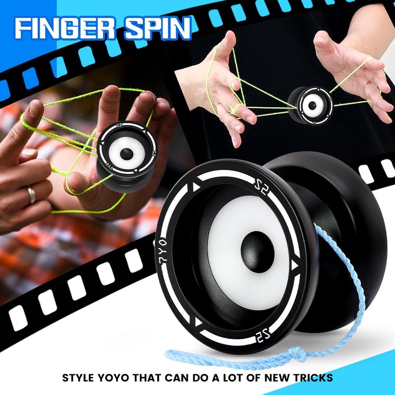 7YO S2 Responsive Yoyo for Kids 8-12, Yoyo Professional Finger