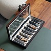 Bonaking Knife Display Case for 8 Pocket Knives Pocket Knife