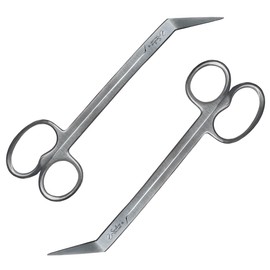 2X SANDBROS® 7.5 INCH Toe Nail Clippers Scissors Long Reach Large Handled Chiropody Thick Heavy Duty K7