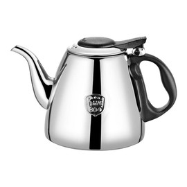 Nikou Stainless Steel Teapot, Stovetop Teapot 1.2L Tea Kettle for Stove Top, Tea Kettle Pot Coffee Pot Heat Resistant Handle Pot for Fruit Herbal and Infusion Tea