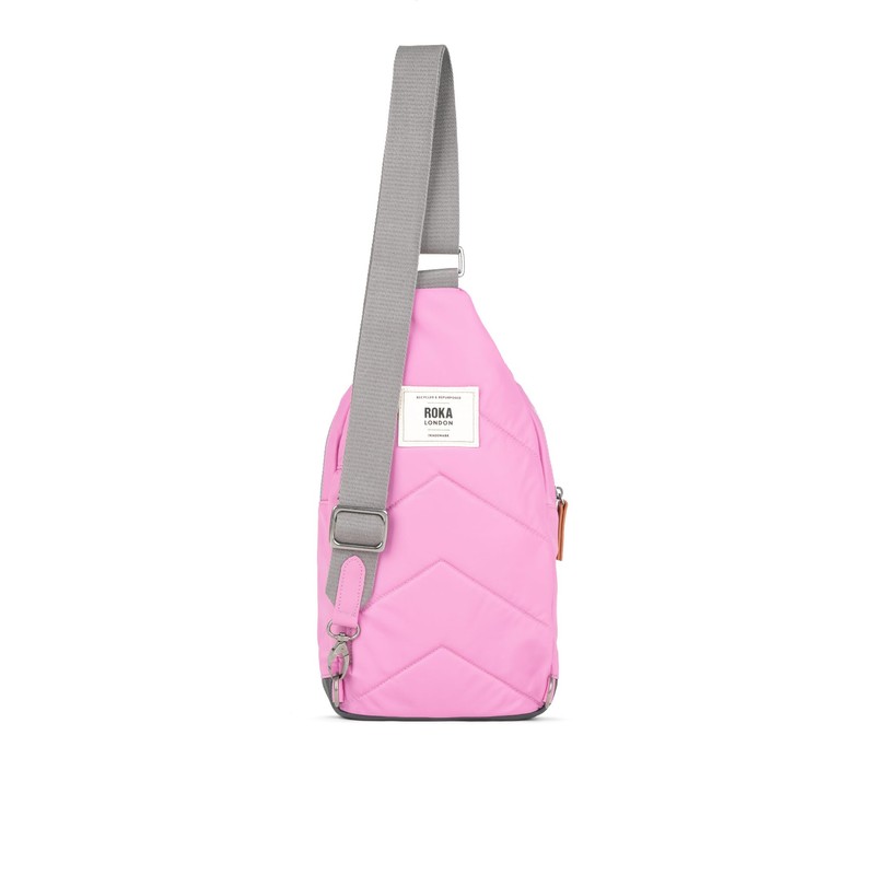 ROKA London Willesden B Sustainable Crossbody, Orchid, Small, orchid