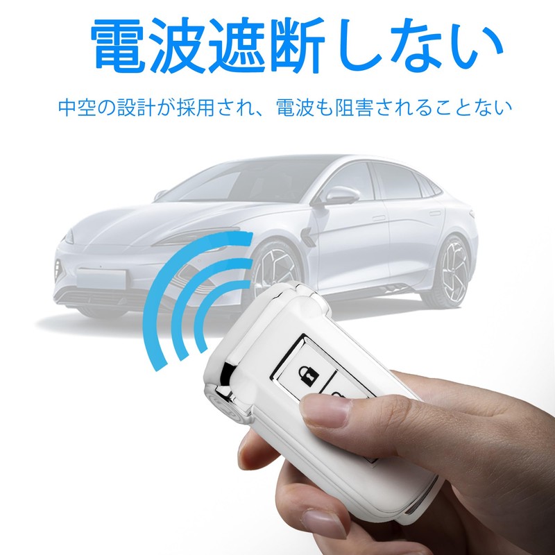 [Unhoke] Delica D:5 Key Case, Compatible with Mitsubishi, Smart Key