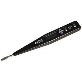 MC POWER - Digital Voltage Tester | Ergo-250 | 12-250V, LC Display