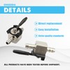 Onseeda 1/4" Fuel Shut Off Valve Fit 180 Degree Oregon