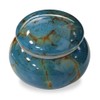 GOIYZTTR Small Urn Mini Ceramic Urn - 5 cm Handmade