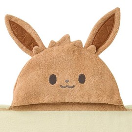 monpoke B896092 Hooded Bath Towel, Eevee Beige