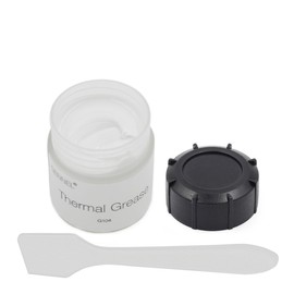 GENNEL G104 20Grams White Thermal Conductive Compound Grease, Heatsink Paste, Thermal Paste for CPU GPU Cooler IC LED Chipset Cooling