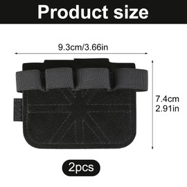 1 Grip Pad Made of Cowhide Leather for Weight Training, Grip Pad Strength Training Accessories Increased Friction, Pull-Up Grip Aids Strength Training, Fitness, Bodybuilding, Weightlifting